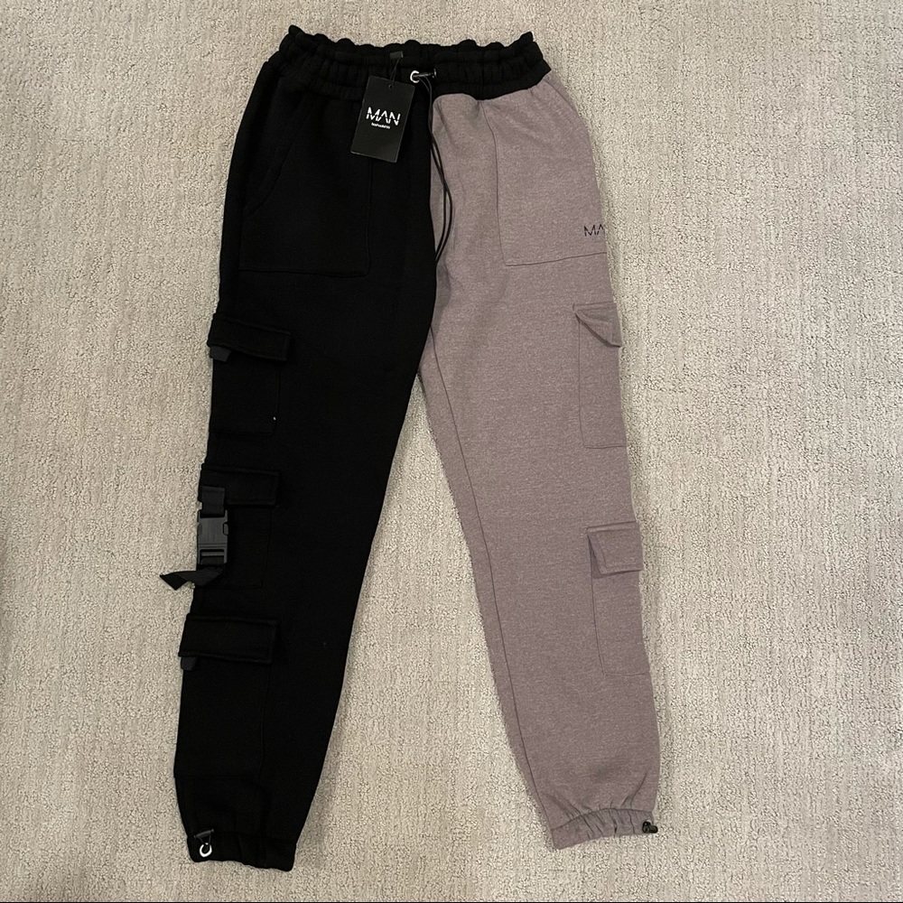 BooHooMan | Cargo Style Jogger Pants